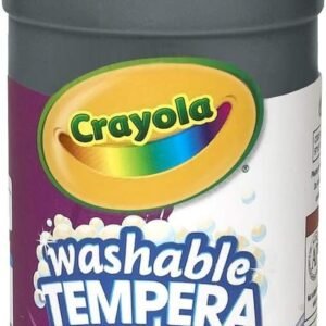 Crayola Artista II Washable Tempera Paint in Black, Painting Supplies, 16oz