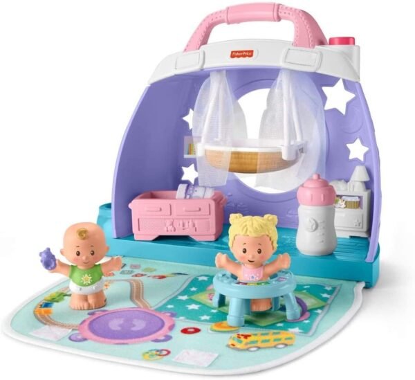 Fisher-Price Little People Cuddle & Play Nursery Play Set Kit