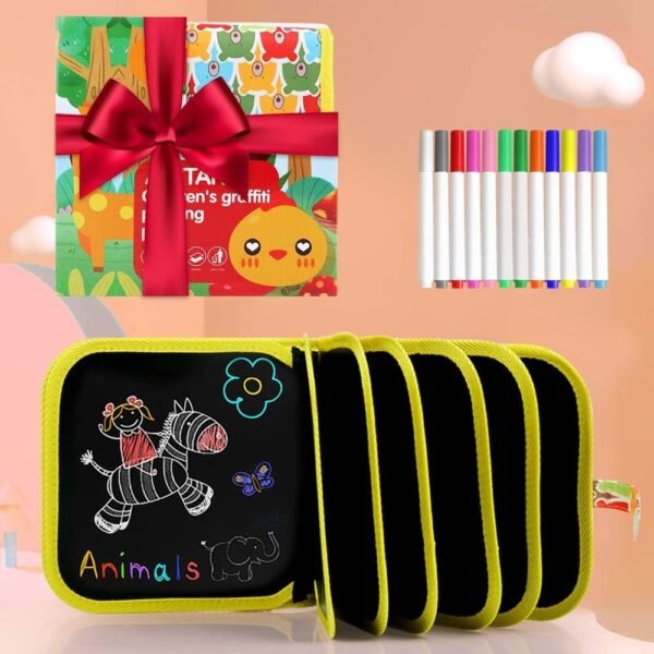Erasable Drawing Pad ToysBear-Best Childrens Day Gift, Road Trip Car Travel Airplane