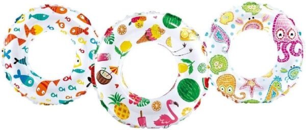 Intex Recreation 59230EP Lively Print Swim Ring 20, assorted designs
