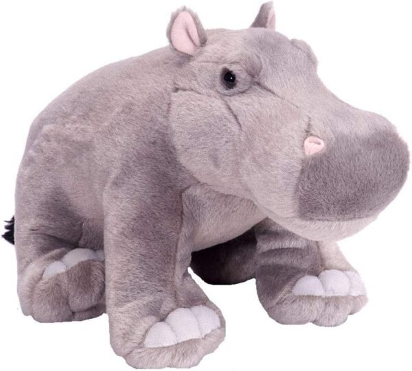 Wild Republic Hippo Plush, Stuffed Animal, Plush Toy, Gifts for Kids, Cuddlekins