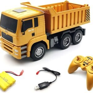 HuiNa 332 6 Channel RC Dump Truck Remote Control Construction Vehicle Toy