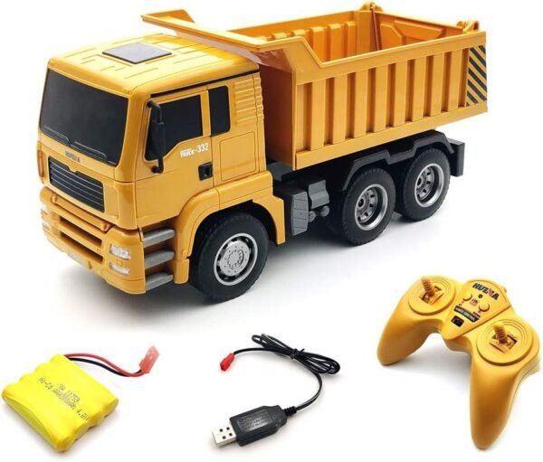 HuiNa 332 6 Channel RC Dump Truck Remote Control Construction Vehicle Toy