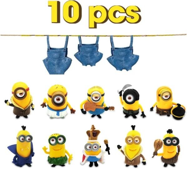 Vocado ActionFigures,AnimeFigures,10pcsSmallLovelyActionFiguresToy,InnerCarandDesktopDecor, PrefectChoiceforChristmasThanksgivingDayBirthday, Ages3andUp Kit Toy Fun Kids Pack Set