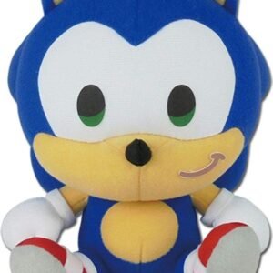 Great Eastern Entertainment Sonic The Hedgehog -SD Sonic Sitting Plush 7, Multi-Colored
