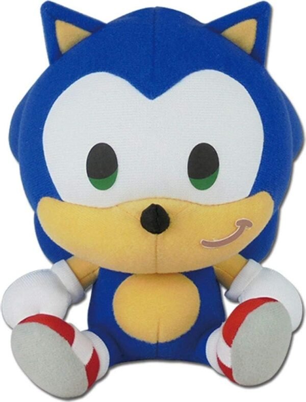 Great Eastern Entertainment Sonic The Hedgehog -SD Sonic Sitting Plush 7, Multi-Colored