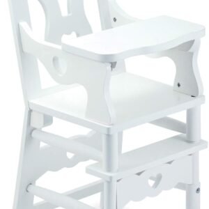 Melissa & Doug Wooden Doll High Chair - 20 Inches Tall