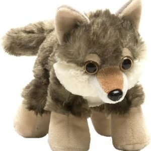 Wild Republic Wolf Plush, Stuffed Animal, Plush Toy, Gifts for Kids, HugEms