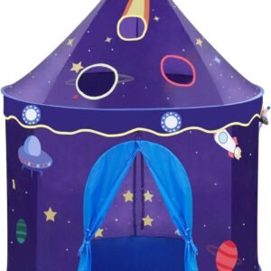 Wonder Space Children Play Tent - Space Rocket Castle Pop Up Kids