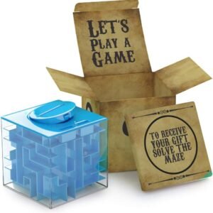 AGREATLIFE Money Maze Puzzle Box Perfect Puzzle Money Holder and Brain Teasers