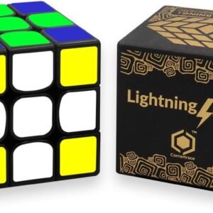Cornertrace LightningPro Competition Speed Cube, Durable and Quicker than Original, Best Magic