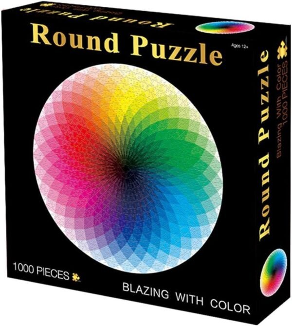 Puzzles for Adults Teen Kids 1000 Piece - Gradient Color Rainbow Large