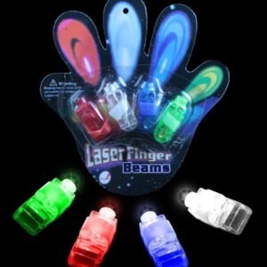 Laser Finger Beams - 48 ct. box Bright LED finger lights