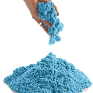 CoolSand Blue 14 Ounce Refill Pack - Moldable Indoor Play Sand in