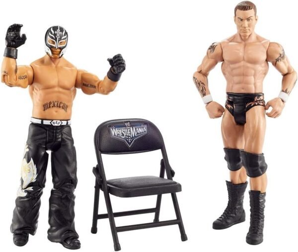 WWE Wrestlemania 2-Pack with 6-inch 15.24 Action Figures, Rey Mysterio & Randy
