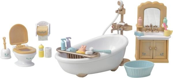 Calico Critters Country Bathroom Set Kit Toy Fun Kids Pack