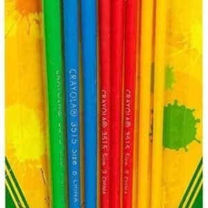 Crayola Paint Brushes, Painting Supplies, 8 pc, Assorted Colors & Sizes