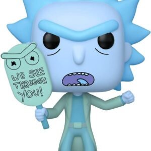 Funko Pop Animation Rick & Morty - Holgram Rick Clone, Glow in
