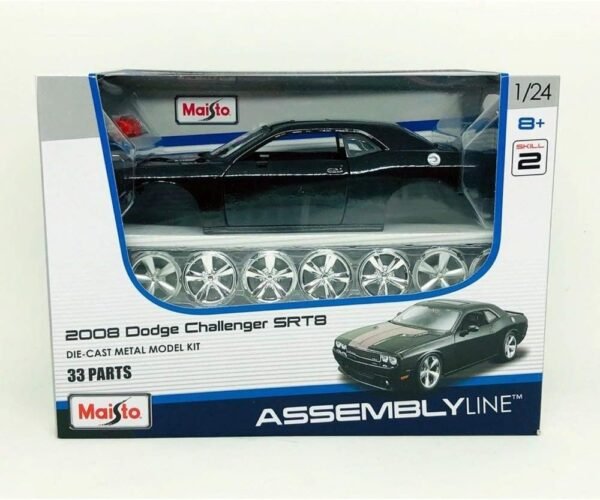 Maisto 124 Scale Assembly Line 2008 Dodge Challenger SRT8 Diecast Model Kit