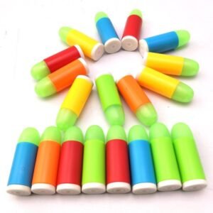 Skytoy M1911 Toy Gun Rifle Revolver Rifle Rubber Bullet Ammo Refill 20PCS