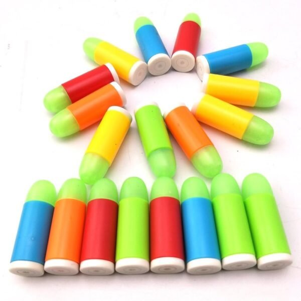 Skytoy M1911 Toy Gun Rifle Revolver Rifle Rubber Bullet Ammo Refill 20PCS