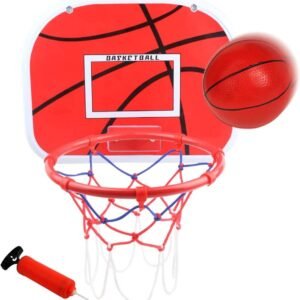 Over The Door Basketball Hoop 15x11.5 Mini Wall Basketball Backboard Rim Goal