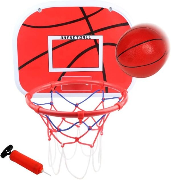 Over The Door Basketball Hoop 15x11.5 Mini Wall Basketball Backboard Rim Goal