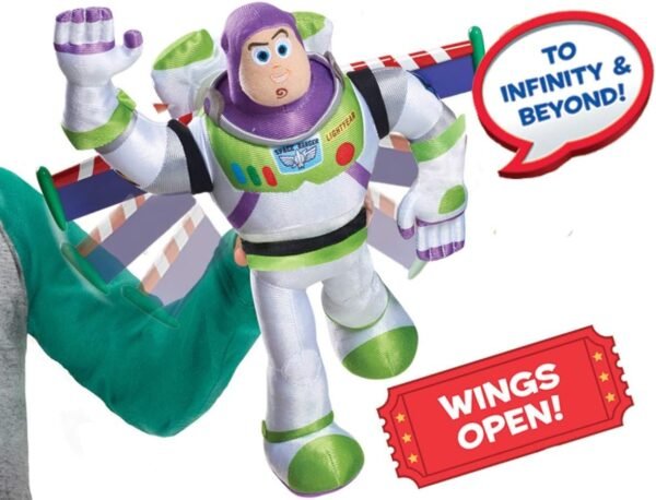 Disney-Pixars Toy Story 4 High-Flying Buzz Lightyear Feature Plush Kit