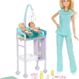 Barbie Careers Baby Doctor Playset Kit Toy Fun Kids Pack