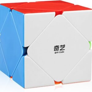 D-FantiX Qiyi Qicheng Skewb Speed Cube Stickerless Magic Cube Puzzle Toys for