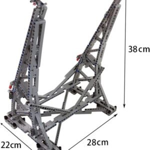 Vonado Millennium Falcon Vertical Display Stand for Lego 75192 Models, MOC Building