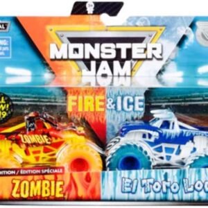 Monster Jam, Fire & Ice Exclusive 2 Pack, Zombie vs. El Toro