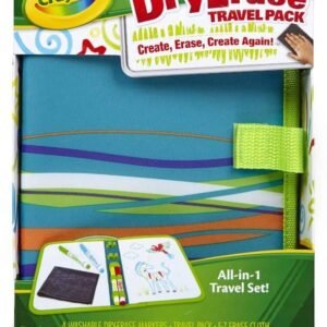 Crayola Washable Dry Erase Travel Pack, Whiteboard for Kids, Ages 4, 5,