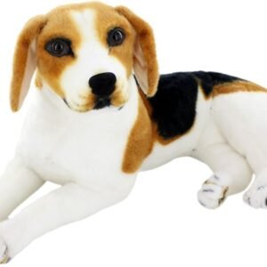 JESONN Realistic Stuffed Animals Beagle Dog Plush Toys 17.7 Inch