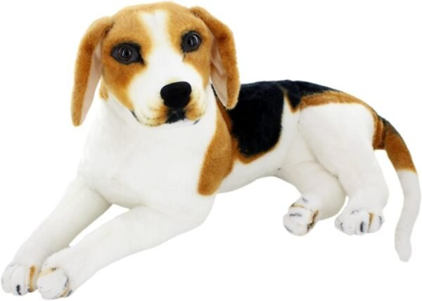 JESONN Realistic Stuffed Animals Beagle Dog Plush Toys 17.7 Inch