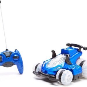 Mindscope Blue HoverQuad Radio Control RC Stunt Action Light Up LED Vehicle