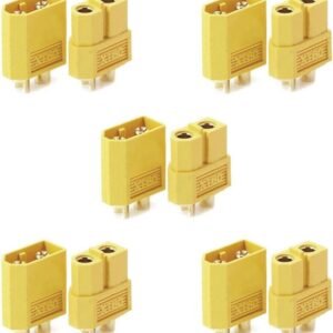 RioRand XT60 Drone Connectors 5 Pair Kit Toy Fun Kids