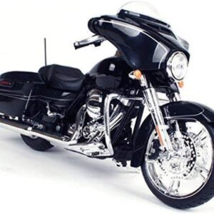 Maisto 2015 Harley Davidson Street Glide Motorcycle 1/12 Scale Pre-Built Model Black