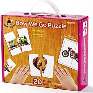 Star Right Self-Correcting How We Go Puzzle with Realistic Art to Set
