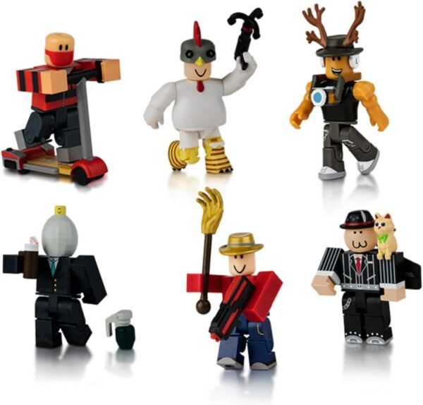 Roblox Action Collection - Masters of Roblox Six Figure Pack Includes Exclusive