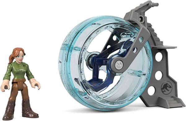 Fisher-Price Imaginext Jurassic World, Claire & Gyrosphere Kit Toy Fun