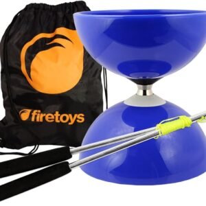 Juggle Dream Blue Big Top - Jumbo Bearing Diabolos Set, Ali Dream