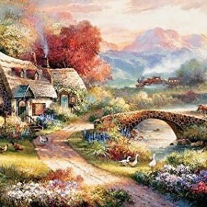 SUNSOUT INC Sunset Retreat 100 pc Jigsaw Puzzle Kit Toy