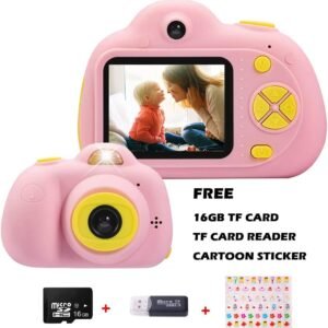 KIDOVE Kids Toys Fun Camera, Child Selfie Digital Game Camcorder, 8MP 1080P