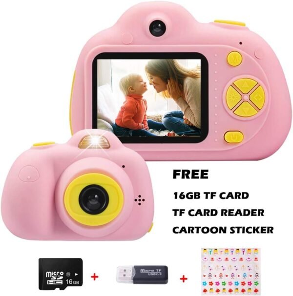 KIDOVE Kids Toys Fun Camera, Child Selfie Digital Game Camcorder, 8MP 1080P