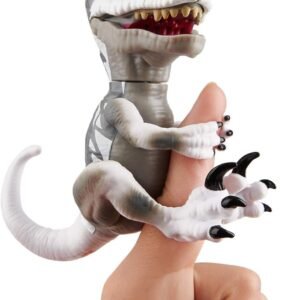 WowWee Untamed Raptor - Series 2- by Fingerlings - Ghost Gray -