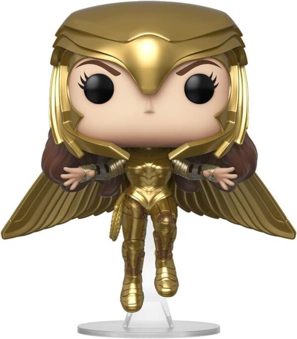 Funko Pop Movies Wonder Woman 1984 - Wonder Woman Gold Flying Metallic,