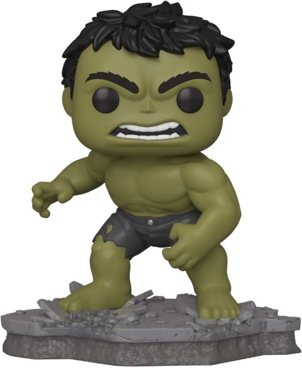 Funko Pop Deluxe, Marvel Avengers Assemble Series - Hulk, Amazon Exclusive, Figure
