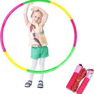 BOZOYYGH Hoola Hoops for Kids - Adjustable Lighted Hoola Hoop - Colorful