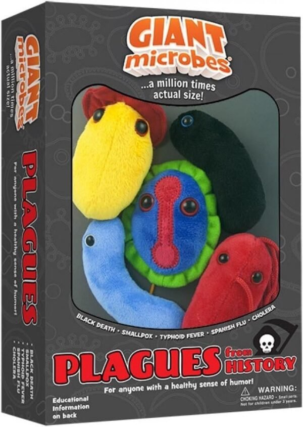 GIANTmicrobes Themed Gift Box - Plagues from History Kit Toy